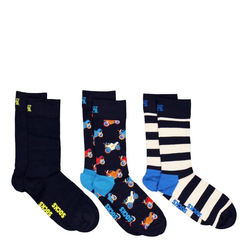 3-pack Navy Gift Set Navy|36-40|41-46