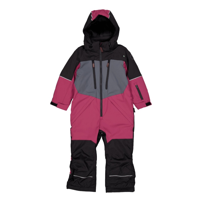 Alpine Winter Overall Black/cerise