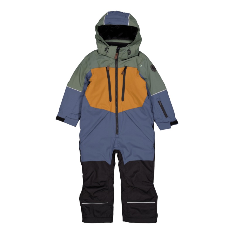 Alpine Winter Overall Green/blue