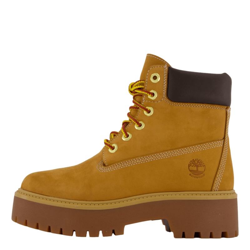 6 Inch Lace Up Waterproof Boot Wheat