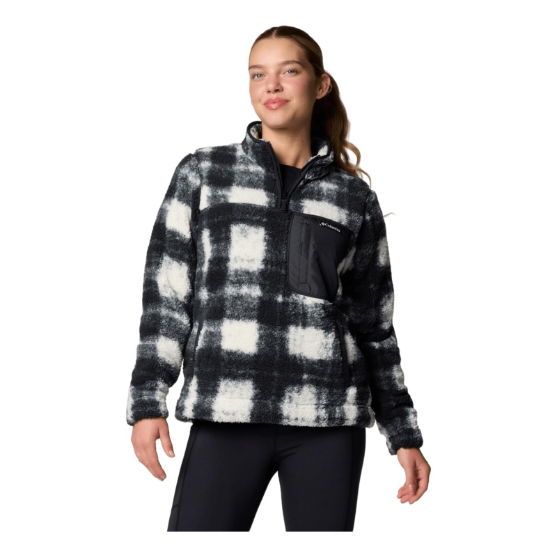 West Bend 1/4 Zip Ii Chalk Omblur Tonal