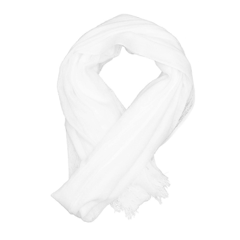 1pc Cotton Linen Shawl Large Silk Scarf Sun Block Shawl Lady Outdoor Beach Scarf | Fruugo SG
