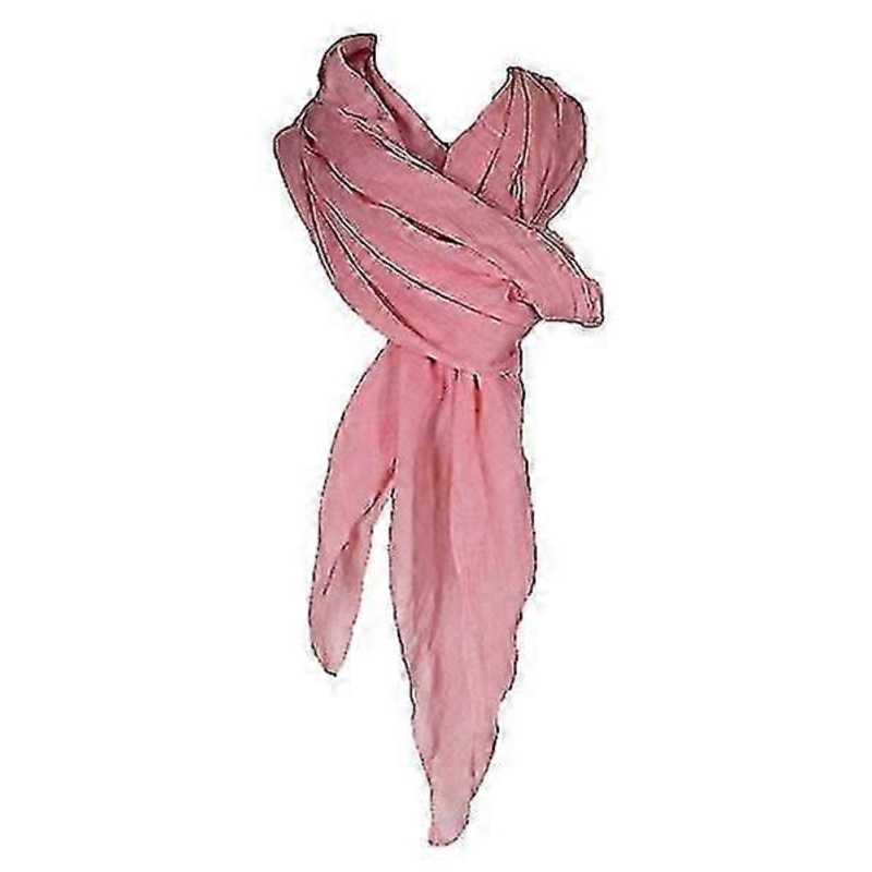 Cotton Solid Color Pleated Linen Scarf, Fashion Scarf, Multicolor | Fruugo SG