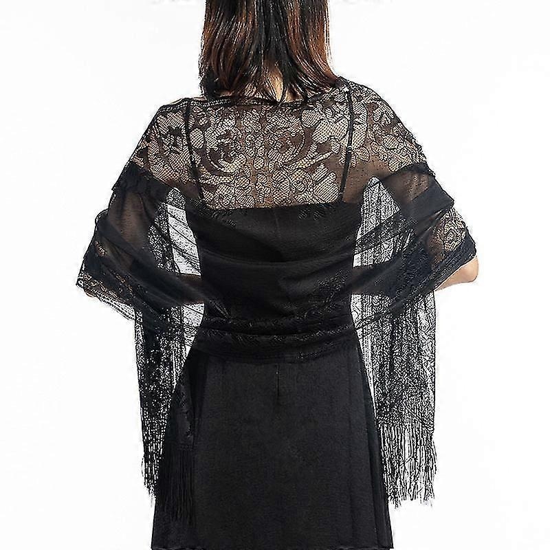 Elegant Lace Shawl for Women Wedding Party Prom | Fruugo SG