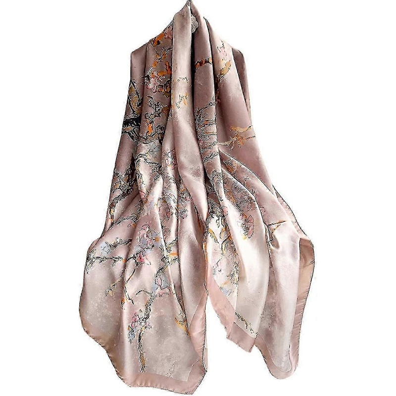 Elegant Lightweight Silk Scarf for Women – Fashionable Satin Shawl Wrap Gift | Fruugo SG