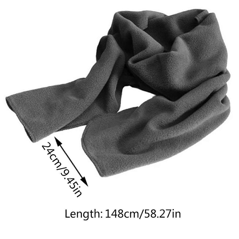 Fashion Warm Fleece Scarf Soft Lightweight Solid Color Autumn Winter Scarves Wraps Xmas Gift for Women Men Girls Boys  Red | Fruugo SG