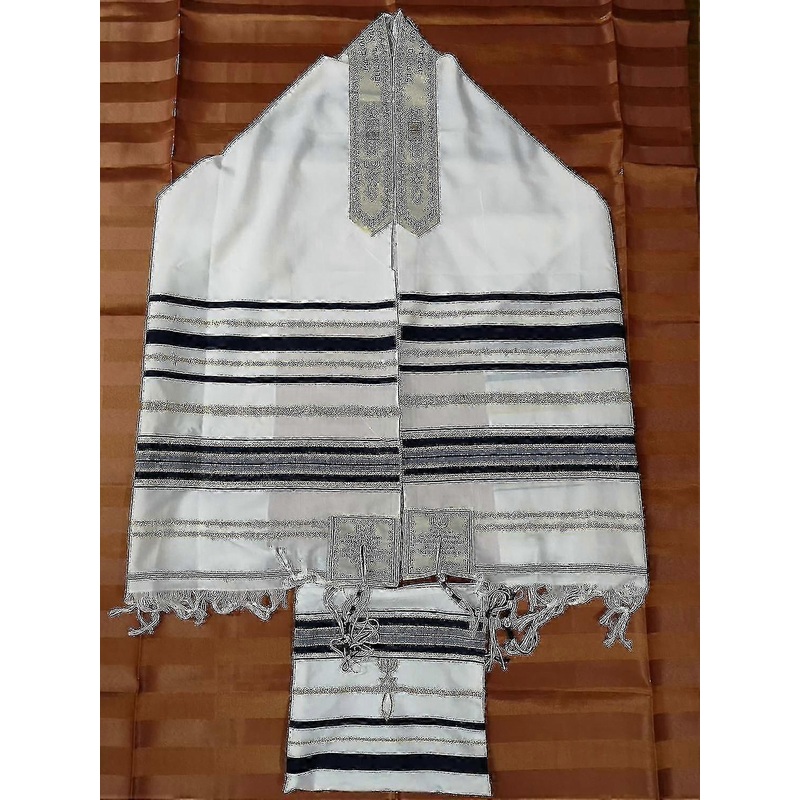 Jewish Tallit Prayer Shawl with Matching Talis Bag | Fruugo SG
