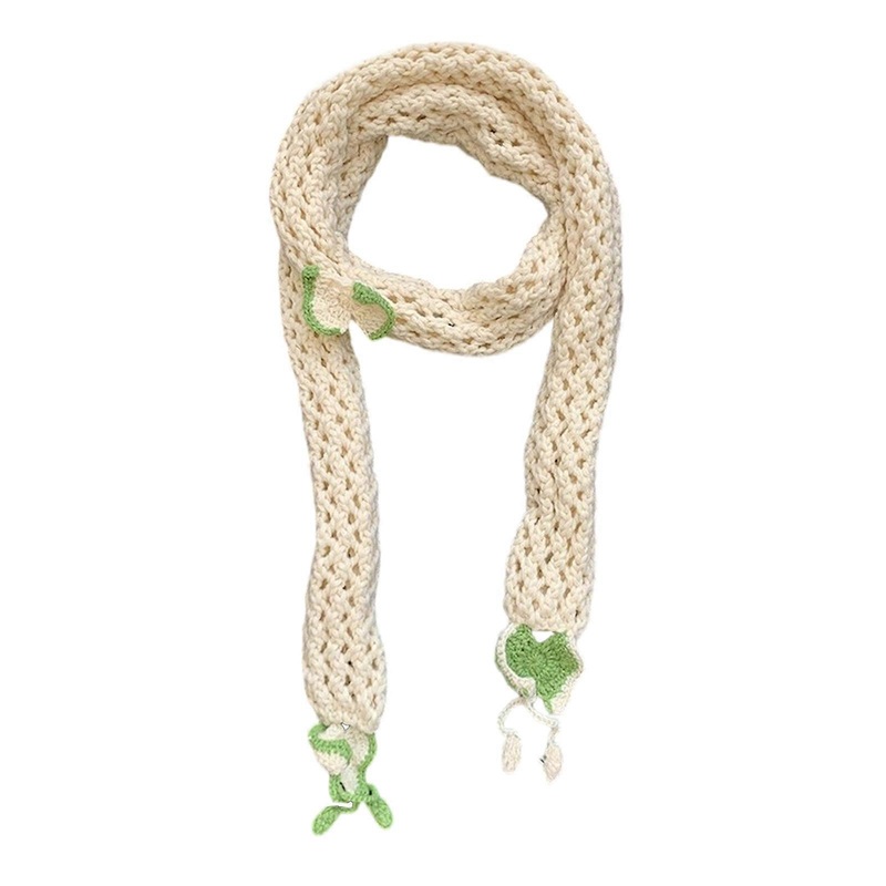 Knit Choker Scarf for Women Handbag Scarfs Neck Scarves Girls Gifts Belt Necktie Neck Scarf Handbag Decoration  Beige | Fruugo SG