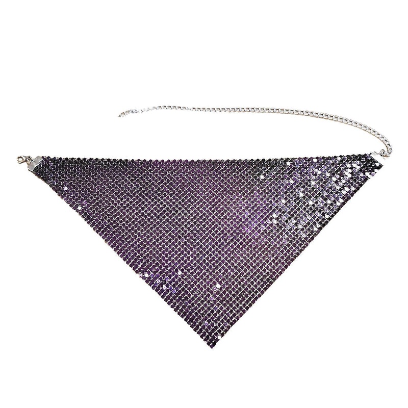 Woman Triangle Collar Wedding Church Neck Triangle Scarf Lightweight Scarf with Sequins for Banquet Decorative Supplies  Symphony black | Fruugo SG