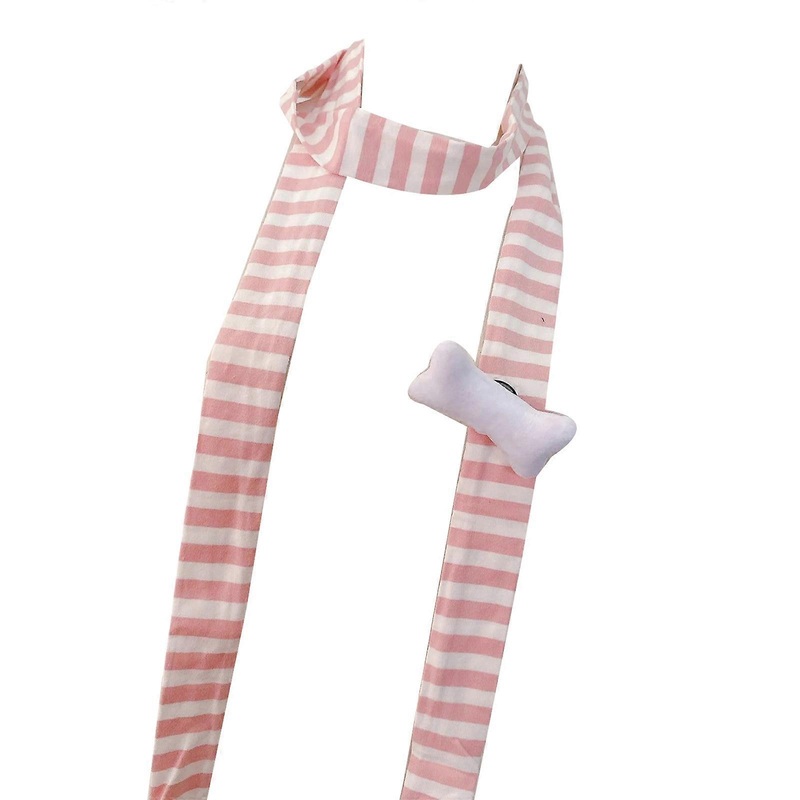 Cold Sophisticated Styles Scarf Skinny Scarf Casual Wear Scarf Hiphop Scarf for Fashion Individuals  Soft pink white stri | Fruugo SG