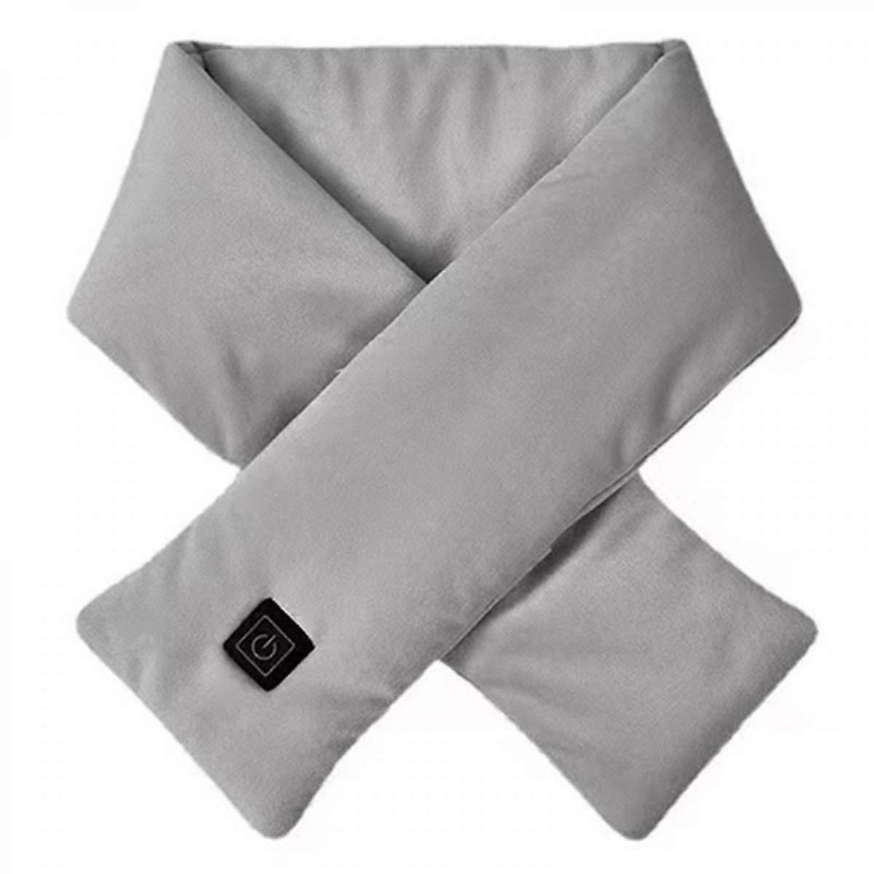 Heated Scarf with Neck Heating Pad,USB Heated Scarf, Shawl to Keep Your Neck Warm Safe and Durable(Grey) | Fruugo SG