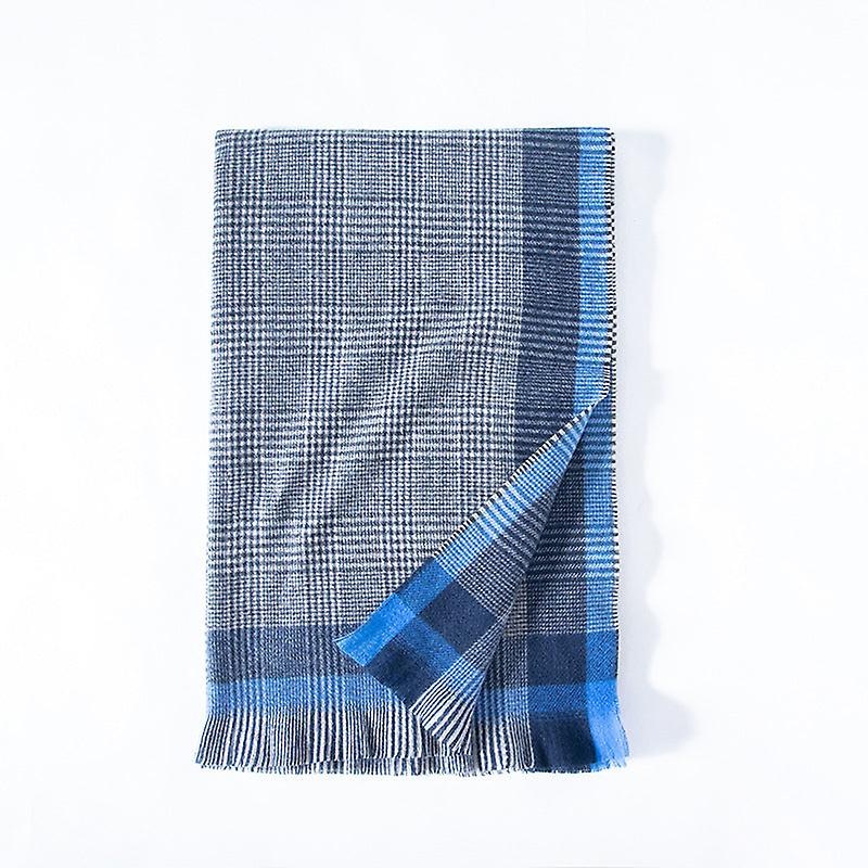 Scarf Border Color-contrast Check Printed Shawl Scarf Direct Supply Women’s Scarf | Fruugo SG