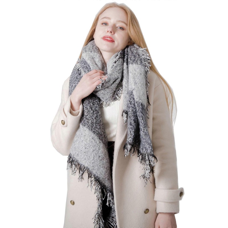 Winter Wraps For Women, Shawl Scarf For Women, Soft Cashmere Fabric, A Warm Gift For Grandma, Mother Girlfriend | Fruugo SG