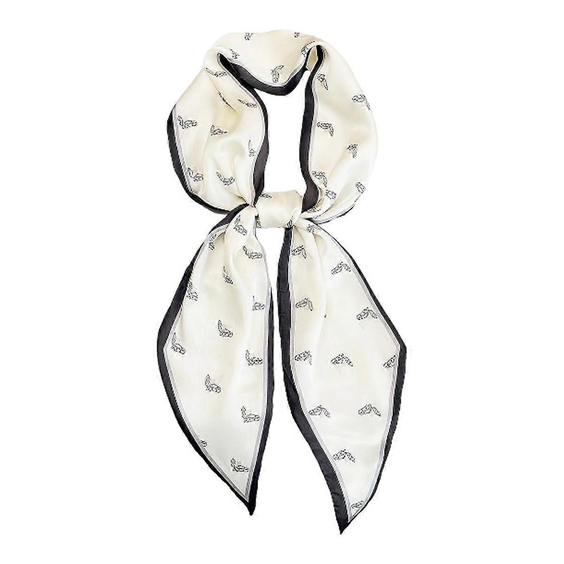 Angled ribbon scarf | Fruugo SG
