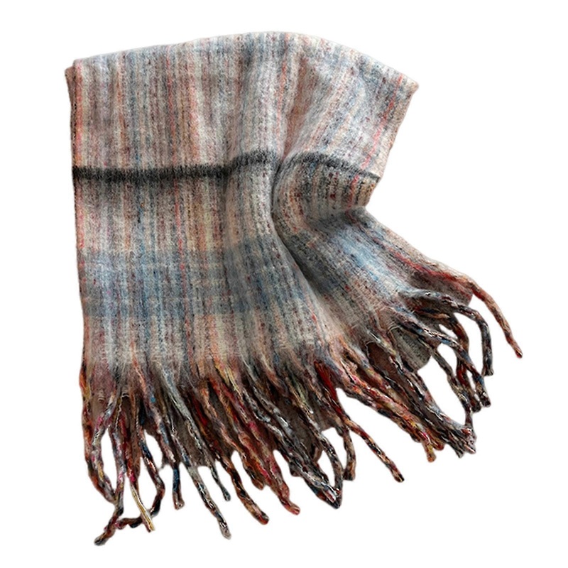 Multi-Colored Scarf/Shawl for Women Lightweight Head or Neck Scarf | Fruugo SG