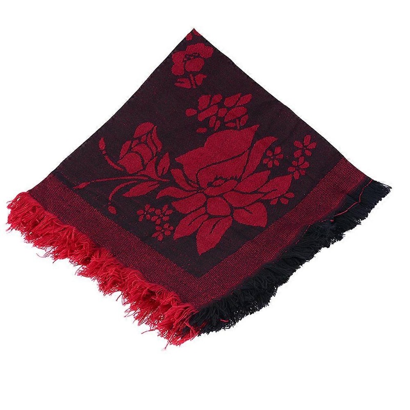 Simple scarf for the elderly rural old style square warm scarf for the elderly | Fruugo SG