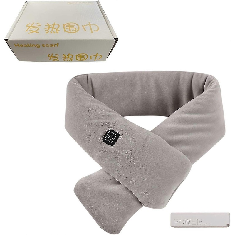 Usb Smart Charging Heated Neck Scarf Winter Warm Scarf For Men Women Neck Heating Pad Scarf For Outdoor Camping Hiking | Fruugo SG
