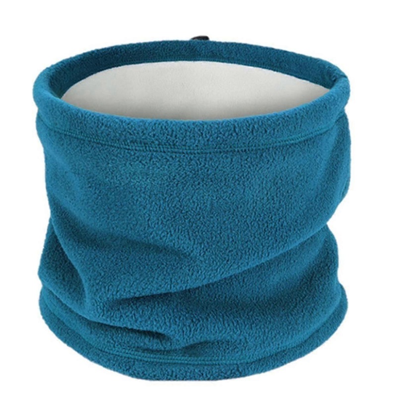 Winter Ski Scarf Double-Layer Thickened Cycling Neck Warmer Outdoor Sports Face and Neck Mask,Blue | Fruugo SG