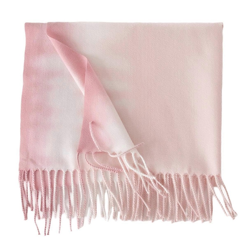 Womens Fashion Scarf Long Shawl Large Warm Scarves Printing Tie-dye Gradient Contrast Colours | Fruugo SG