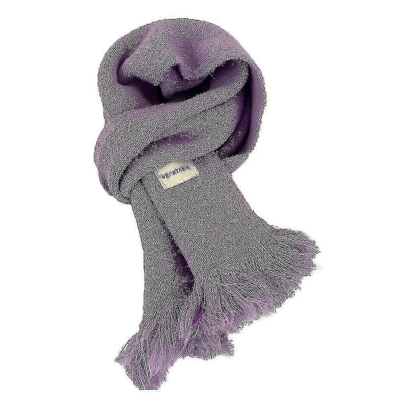 Children’s Knitted Wool Scarves Are Warm And Thick And Versatile | Fruugo SG