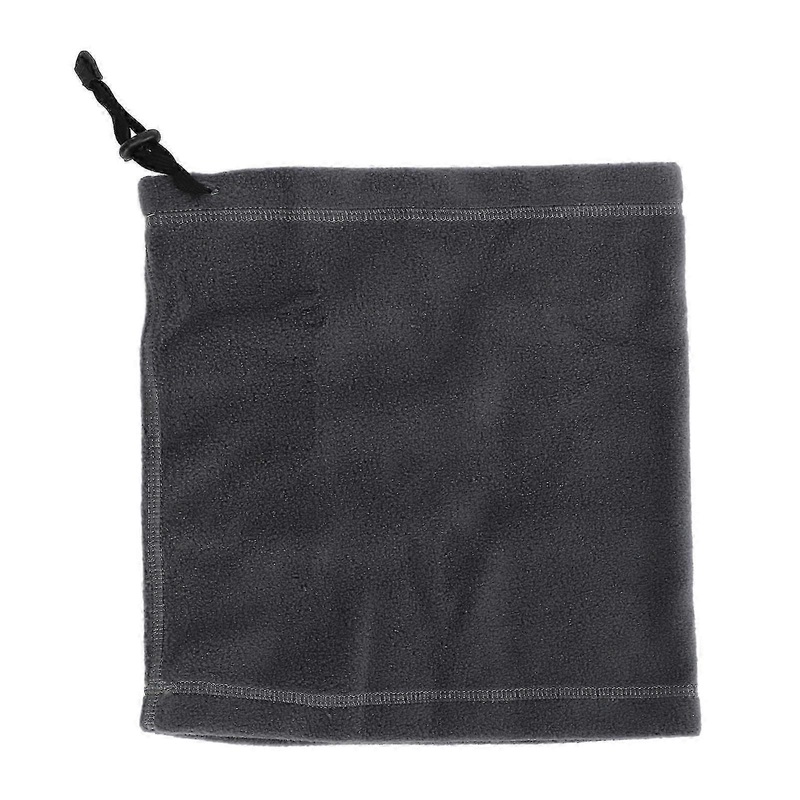 For 2024Face Cover Scarf Fleece with Adjustable Drawstring Unisex Thermal Neck Gaiter for Winter Skiing Grey | Fruugo SG