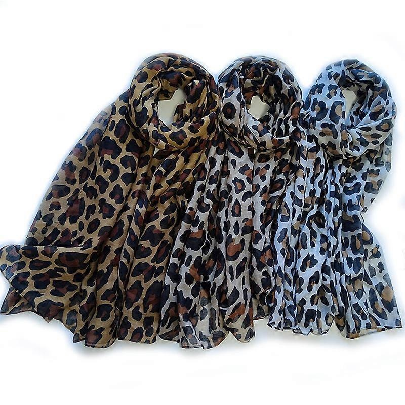 Leopard print scarf Beach sunscreen scarf air conditioning scarf sarong | Fruugo SG