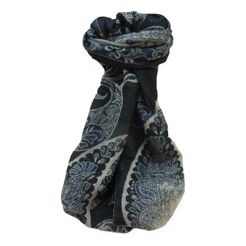 Mens Muffler Scarf 9289 Fine Pashmina Wool By Pashmina & Silk | Fruugo SG