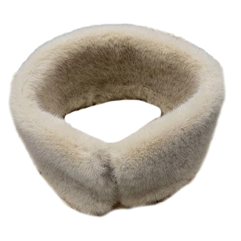 Plush Scarf for Teenager Girls Winter Neck Warmer Scarf for Students Camping Shopping Dopamine Styling Taking Photo  Khaki | Fruugo SG