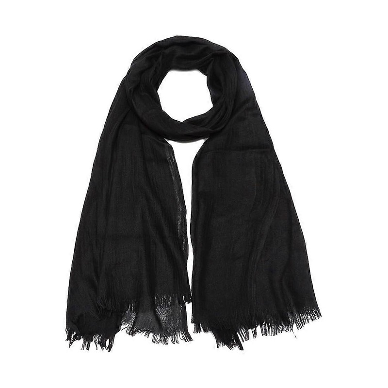 Women’s Cotton Lightweight Large Long Scarf, Elegant Plain Scarf | Fruugo SG