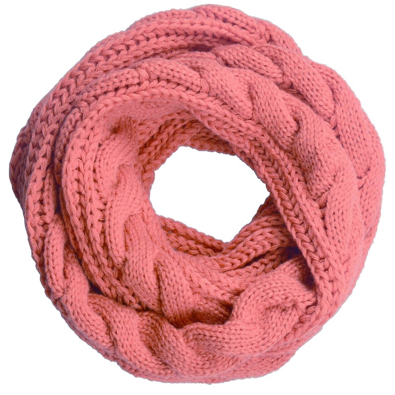Women’s Winter Knit Infinity Scarf Fashion Thick Warm Circle Loop Scarves | Fruugo SG