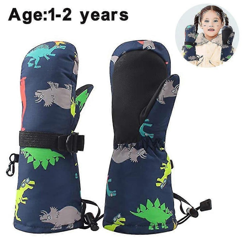 1 Pair Winter Kids Waterproof Gloves For Boys Girls Snow Ski Mittens Outdoor For Infant Teens | Fruugo SG
