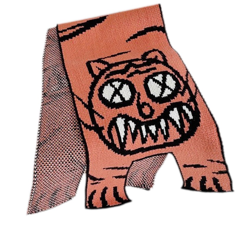 Cartoon Animal Women Kid Scarf Winter Thick Warm Wraps Long Shawl Photo Props Knitted Bandana Office Nap Wrap | Fruugo SG
