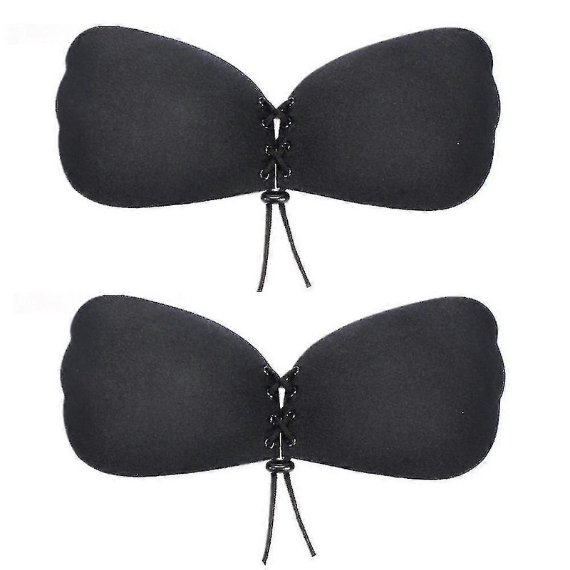 Invisible Bra Backless Strapless Bra Reusable Sticky Deep Plunge Silicone Push Up No Show Adhesive Bras For Women | Fruugo SG