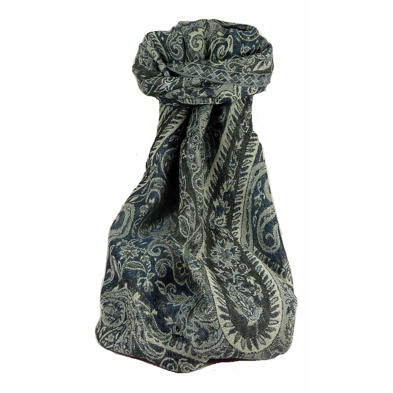 Mens Muffler Scarf 9669 Fine Pashmina Wool by Pashmina & Silk | Fruugo SG