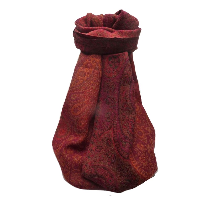 Muffler Scarf 5299 in Fine Pashmina Wool Heritage Range by Pashmina & Silk | Fruugo SG