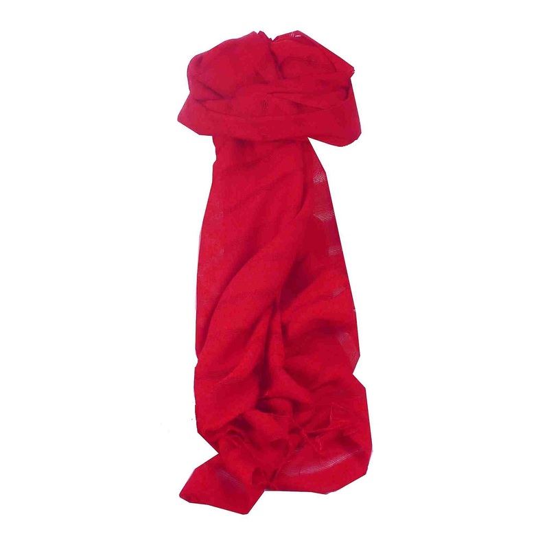 Vietnamese Long Silk Scarf Hue Weave Scarlet by Pashmina & Silk | Fruugo SG