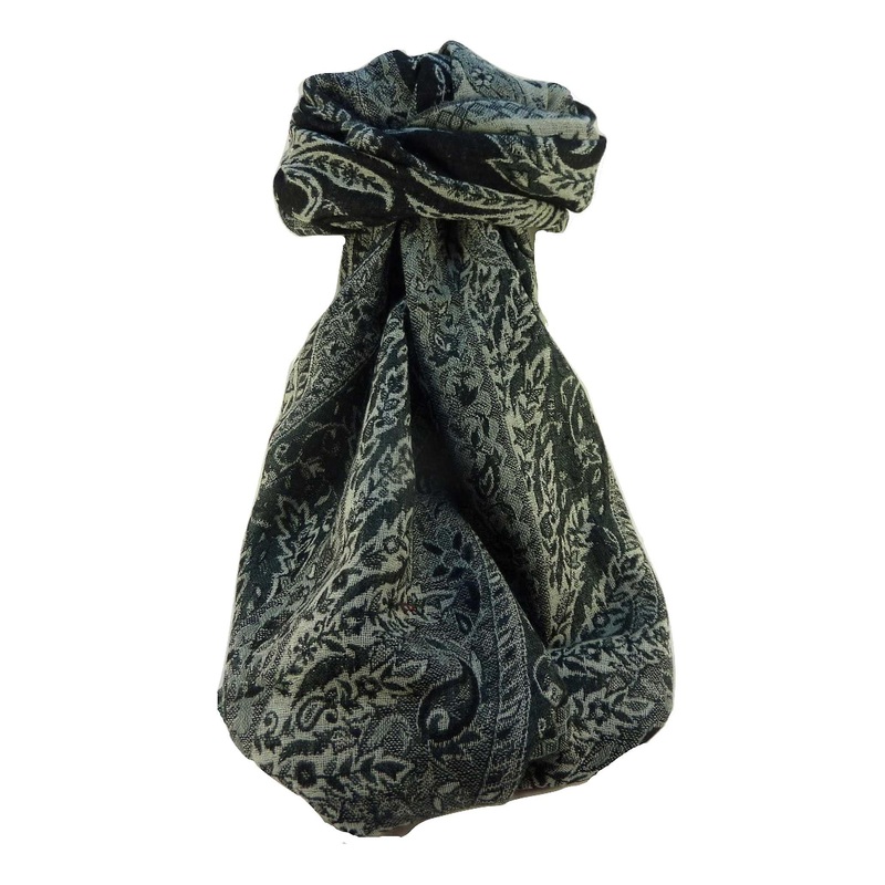 Mens Muffler Scarf 5639 Fine Pashmina Wool by Pashmina & Silk | Fruugo SG