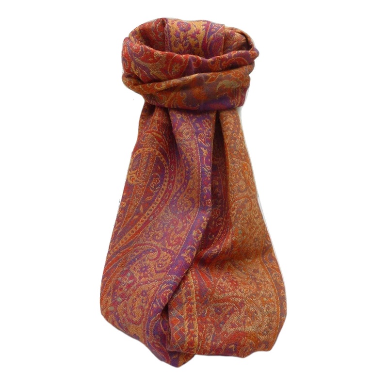 Mens Muffler Scarf 9579 Fine Pashmina Wool By Pashmina & Silk | Fruugo SG