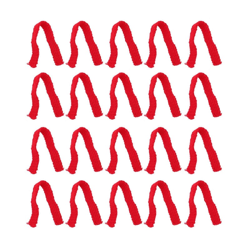 Mini Scarves For Toys 20Pcs Creative Decoration For Theme Parties Red Delicate Gift Set | Fruugo SG
