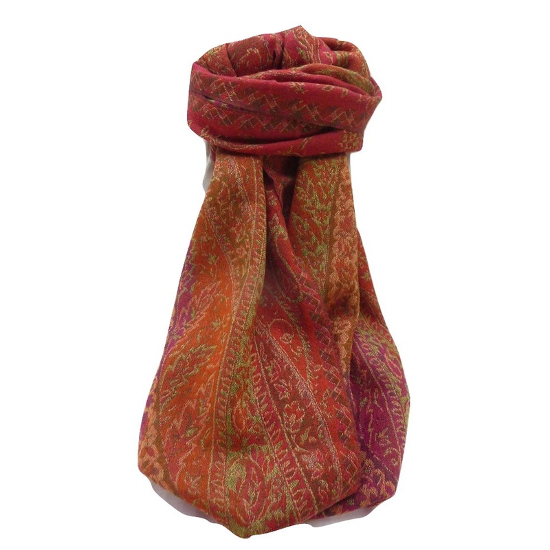 Muffler Scarf 7583 in Fine Pashmina Wool Heritage Range by Pashmina & Silk | Fruugo SG