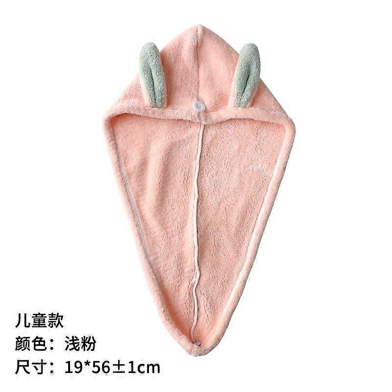 Cartoon Rabbit Hair Drying Hat Microfiber Bath Towel Lady Kid Dry Hair Cap Quick Drying Shower Cap Super Absorption Hair Dry Cap | Fruugo SG