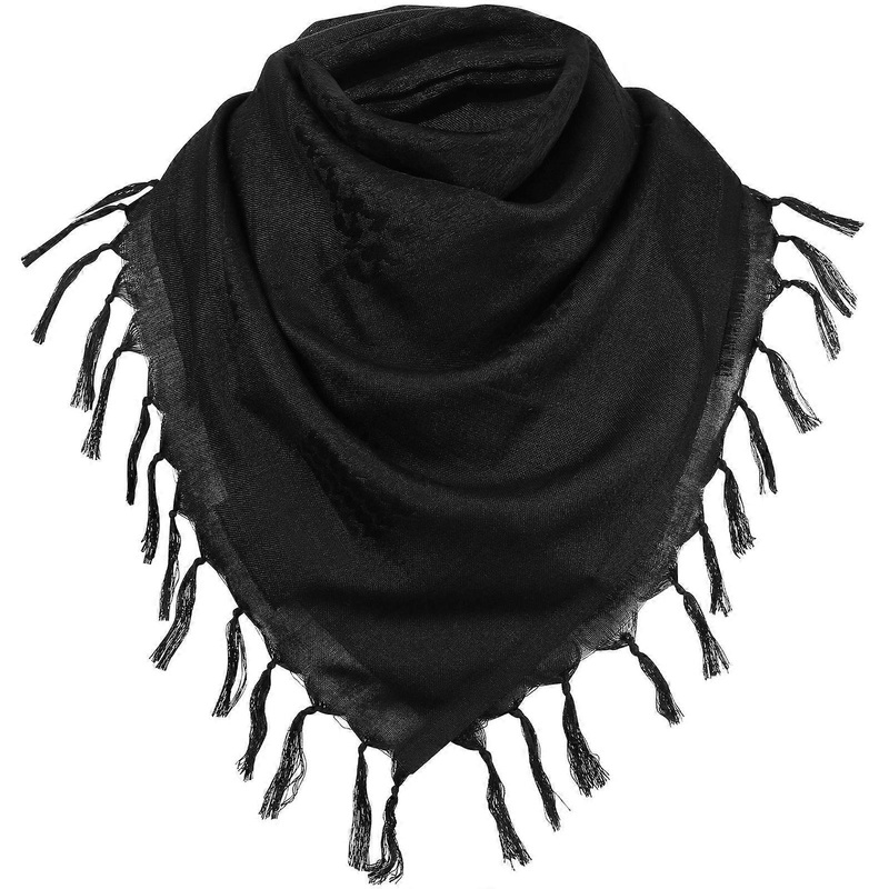 Desert Shemagh Scarf Dust Protection Middle Eastern Design Square Shape Unisex 1Set | Fruugo SG