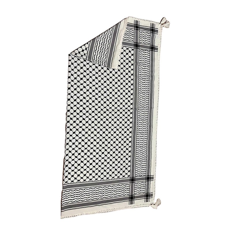 Dustproof Adult Shemagh Scarf Multi Purpose Lattice Pattern Keffiyeh Headscarf Adjustable Religious Scarf Outdoor Scarf | Fruugo SG