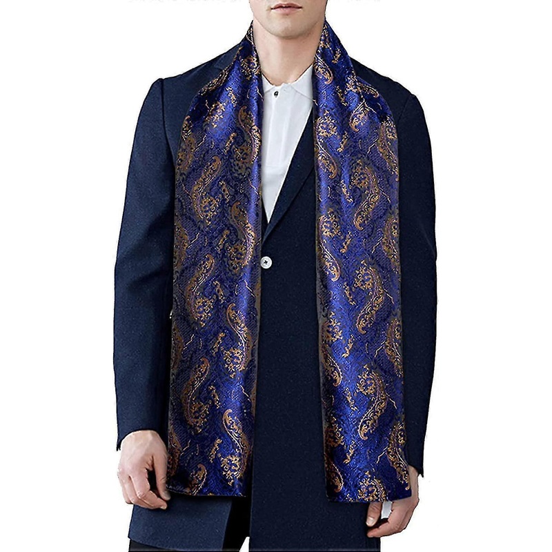 Lightweight Silk Scarf Fashion Print Paisley Scarves Neckerchief Shawl Autumn Winter-Good | Fruugo SG