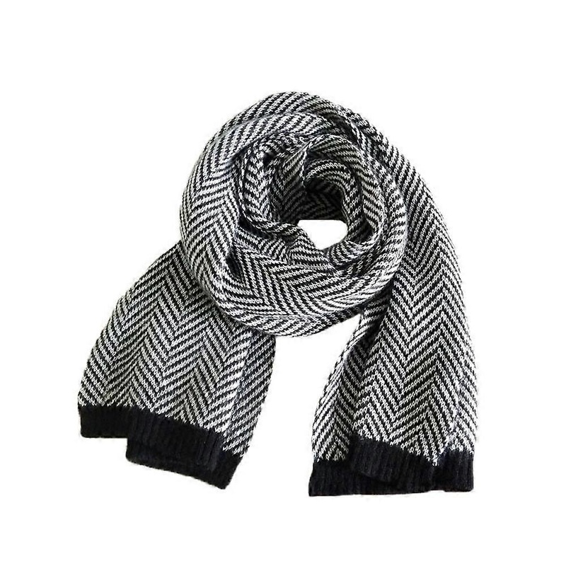 Men’s winter scarf, soft knit scarf | Fruugo SG