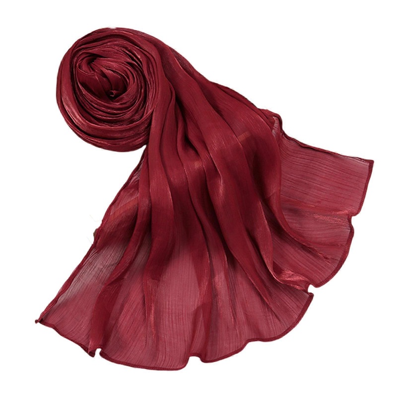 Scarf Shawl Wrap Breathable Design Scarf For Hot Weather Cycling Outdoor  Traveling And Effortless Outfit Coordination  Burgundy | Fruugo SG