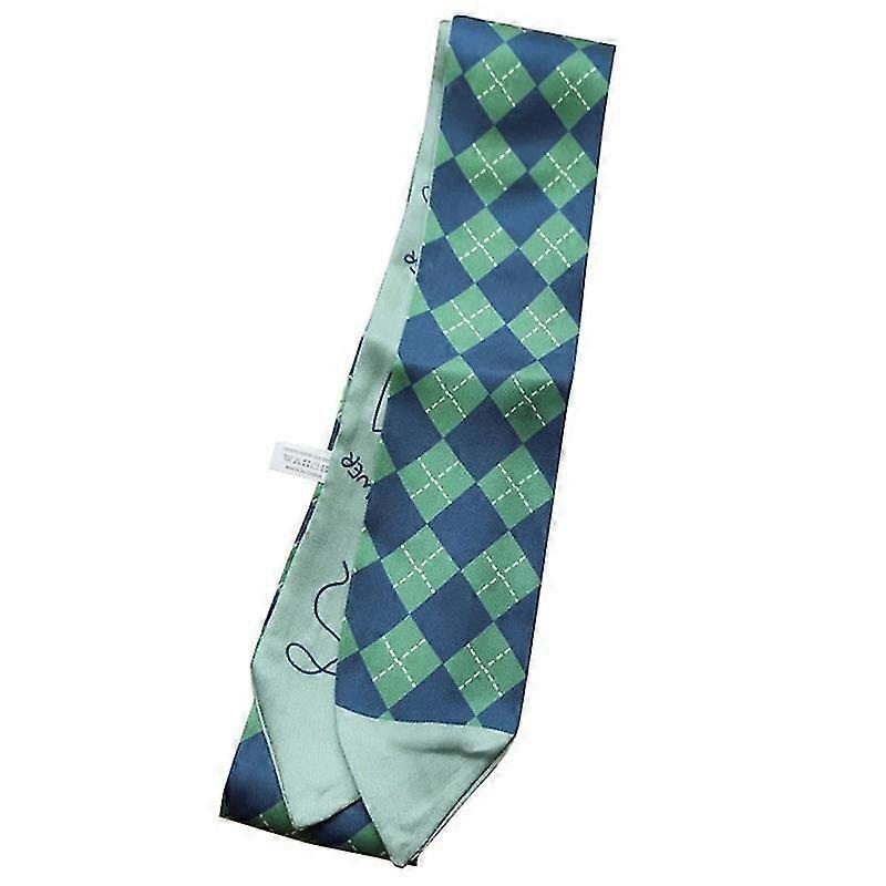 Simple Hair Ropes With Plaid Pattern Ponytail Scarf Hair Bands Elegant Hair Tie | Fruugo SG