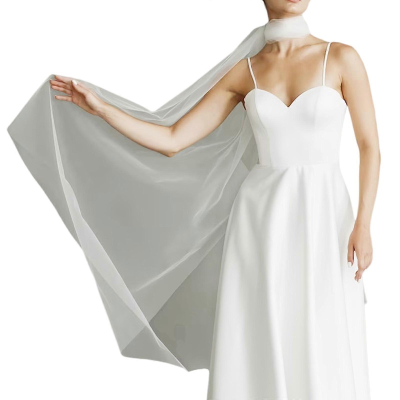Women Bridal Shawl Tulle Graceful Bridal Shawl for Special Event Wrap Shawl Wrap Neck Cover Decoration | Fruugo SG