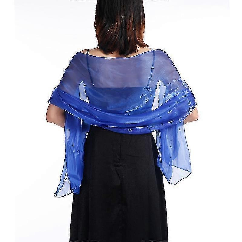 Women’s Evening Dress Wedding Shawl Solid Color Party Shawl Tulle Scarf | Fruugo SG