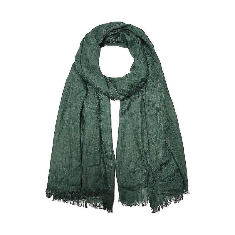Women’s Scarves Cotton Lightweight Large Long Mull Women’s Scarf Elegant Plain Scarves | Fruugo SG